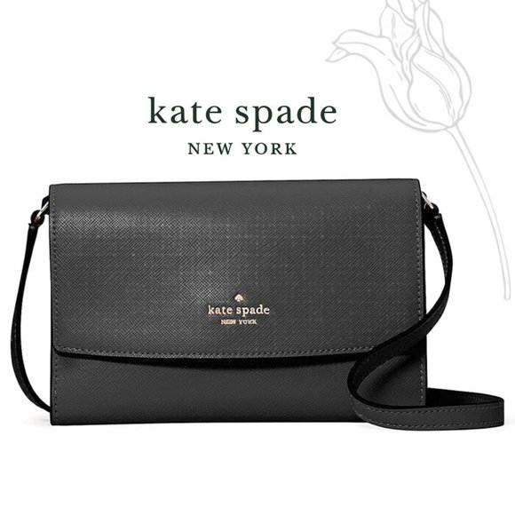 Kate Spade Black Perry Wallet on String - Picture 1 of 12